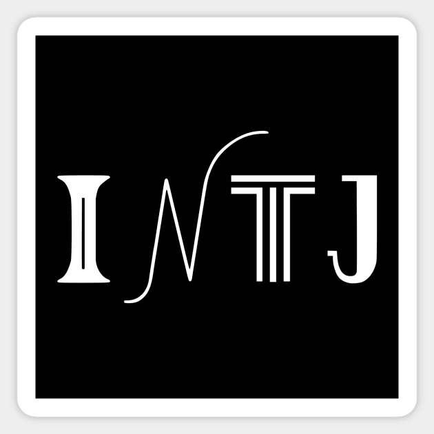 INTJ Sticker by BumbleBess